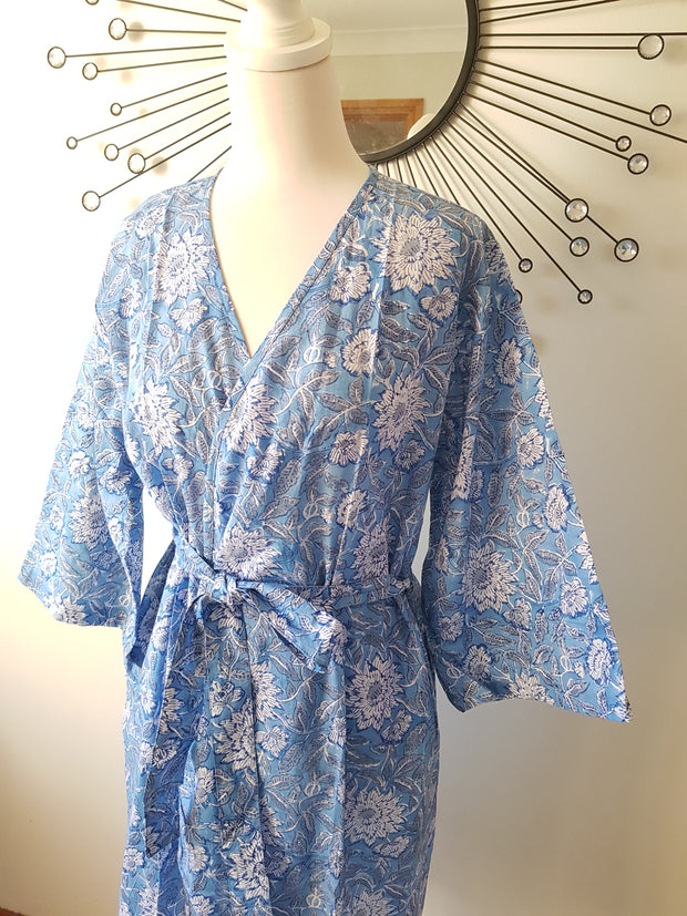Kavita Short Kimono Robe - Kimono Robe by EeshaBoutique - gshop