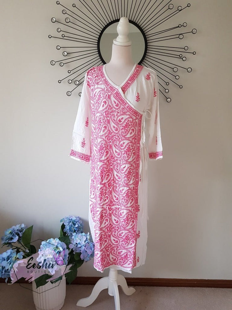 Angarkha Style Long Tunic Kurta