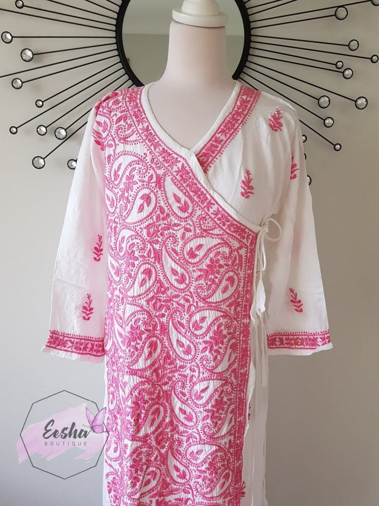 Angarkha Style Long Tunic Kurta