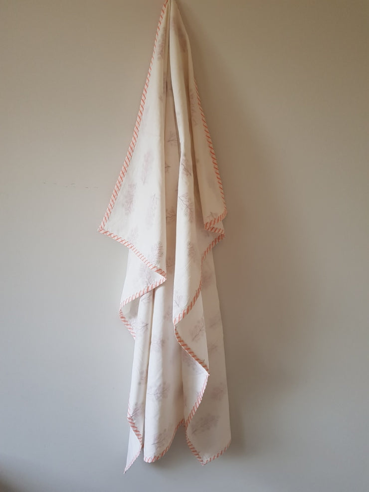 Baby Cotton Quilted Blanket Dohar And Headband Set - Pinktree