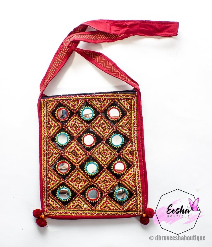 Banjara Kucch Mirror Embroidery Big Bag