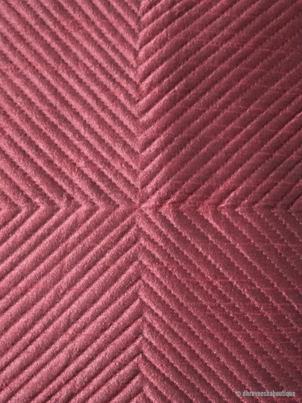 Dupian Silk & Print Quilted Pillow Cover