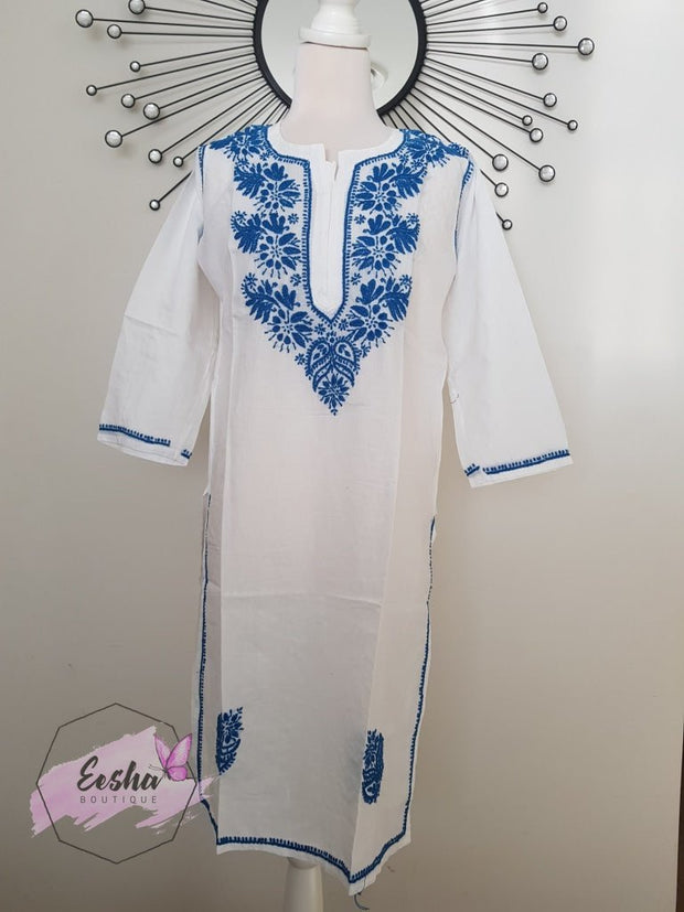 Green Hand Embroidered Tunic
