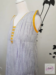Indian Khadi Kurta Kurti Tunic - S Size