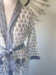 Long Kimono Robe - Tulip