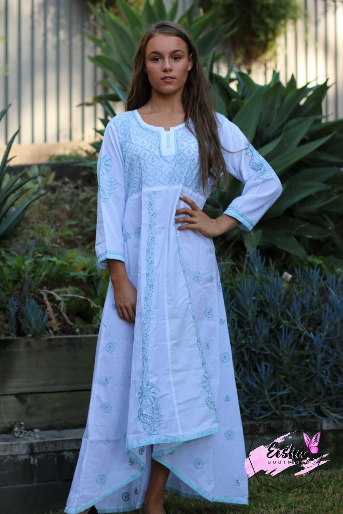 Maya - White Maxi Dress