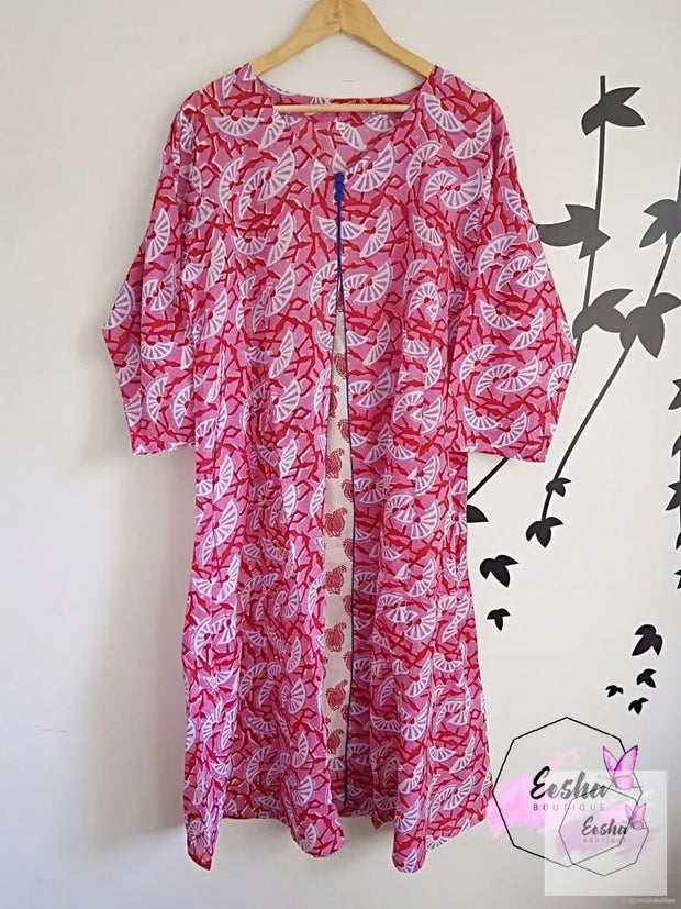 Pink Lemon Long Kaftan Summer Dress