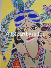 Radha - Original Madhubani Painting