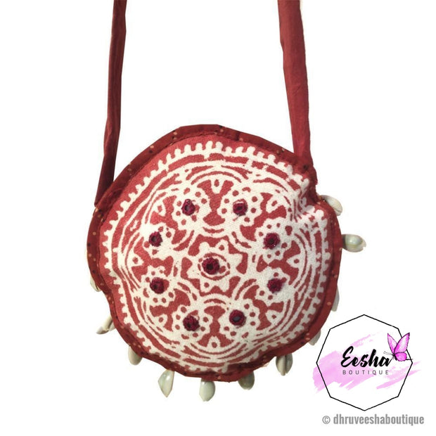 Round Mirror Work Bag