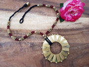 Sun Warrior Brass Metal Necklace Jewellery