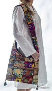 Vintage Khambadia Embroidery Bag