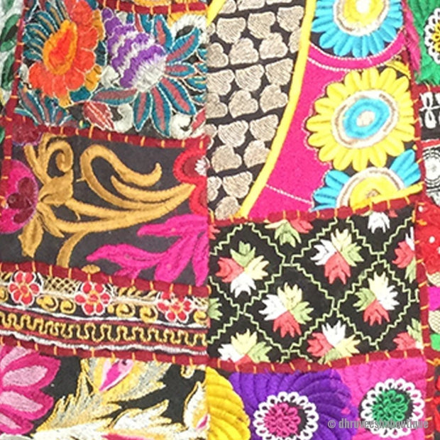 Vintage Khambadia Embroidery Bag